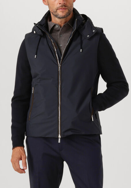 Donkerblauwe MOORER Bodywarmer EVAN STP - large