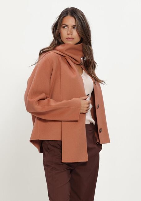 Camel LUISA CERANO Jack DOUBLEFACE-JACKE MIT SCHAL - large