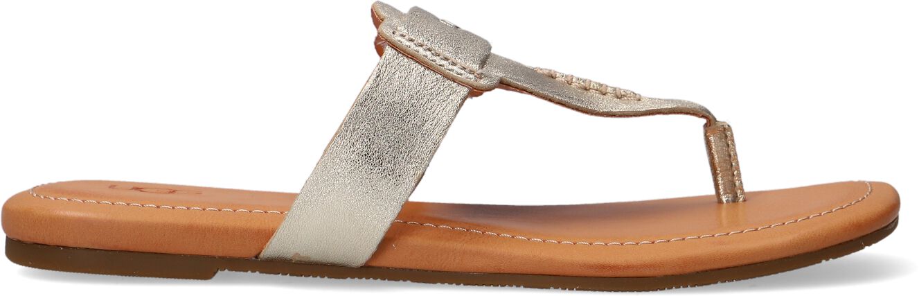 UGG Slippers
Dames W Gaila, Maat: 39, Materiaal: Leer, Kleur: Goud