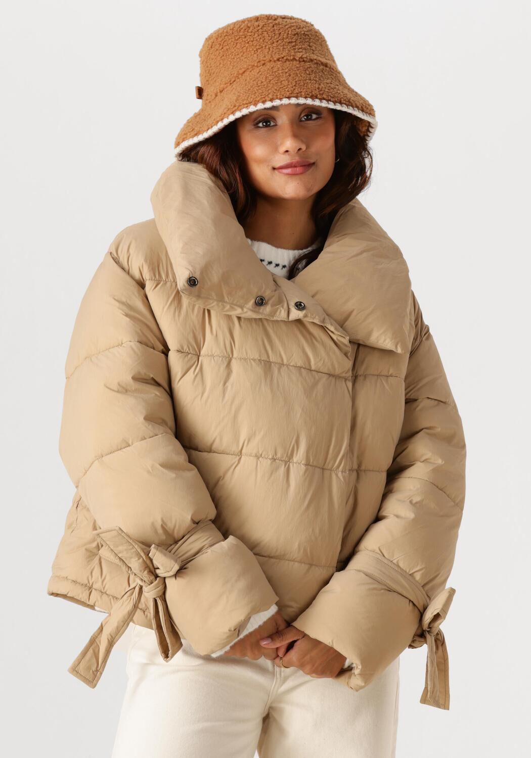 CO'COUTURE Co'Couture Gewatteerde Jas Dames Megan Cropped Puffer Jacket