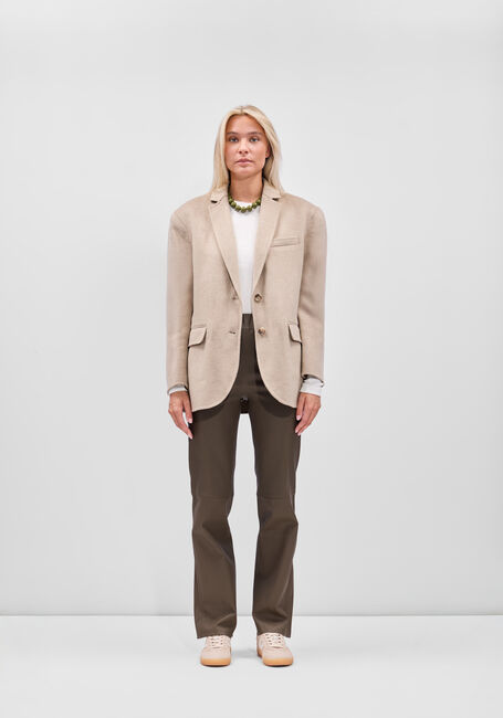 Olijf STUDIO AR Pantalon AILIS STRETCH PLONGE - large