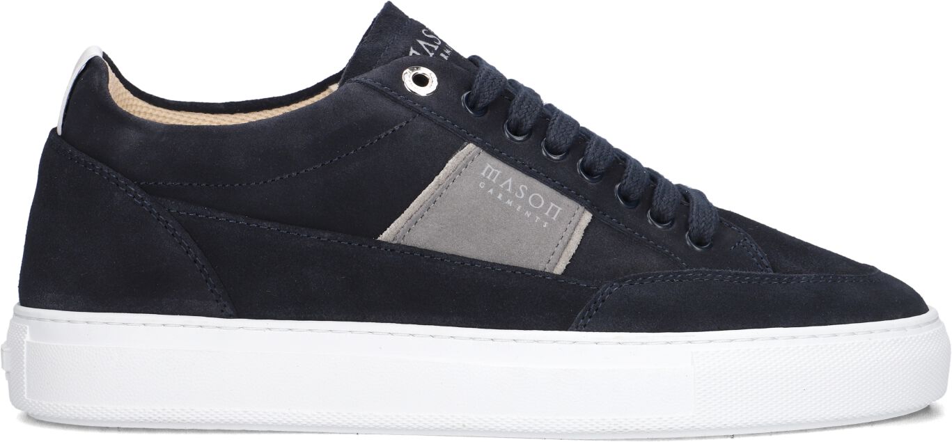 Mason Garments Lage Sneakers Heren Tia Sport, Maat: 43, Materiaal: Suède, Kleur: Wit afbeelding 1