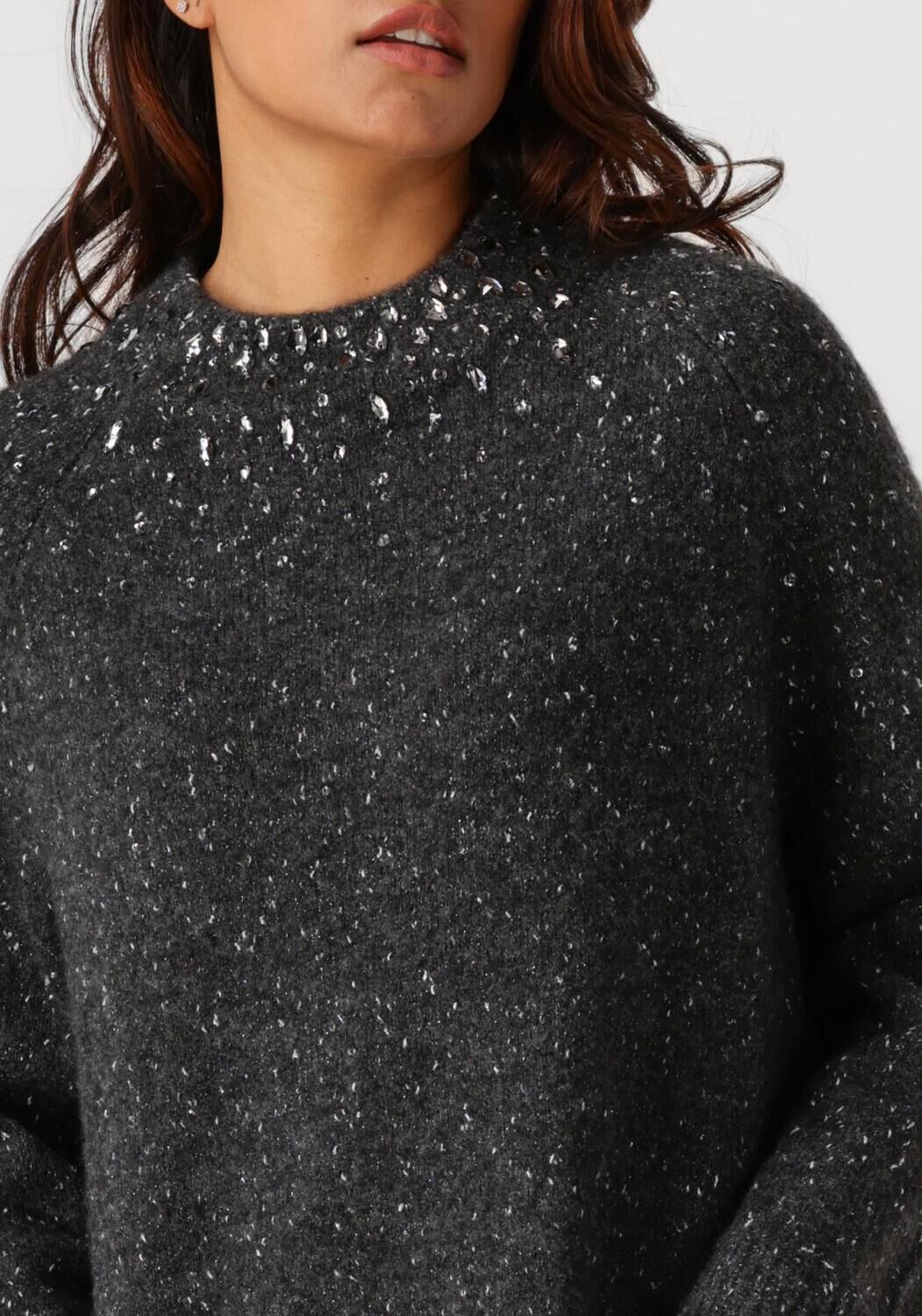 Donkergrijze MARC CAIN COLLECTION Trui ZC 41.35 M57 - large