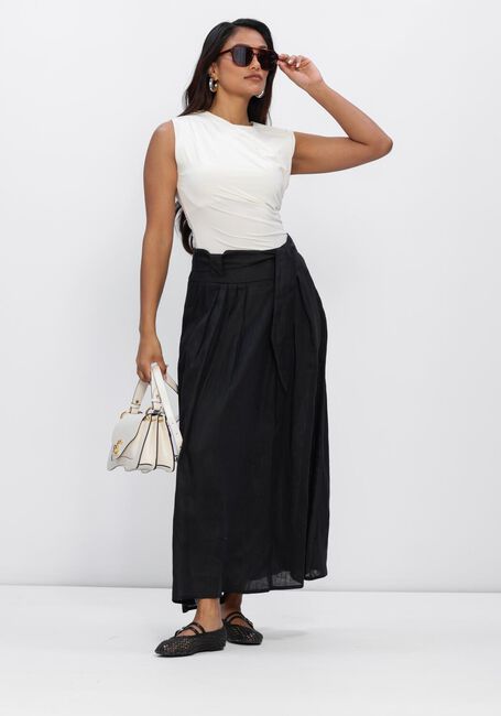 Gebroken wit ROSEMUNDE Top BILLIE SL DRAPE TOP - large