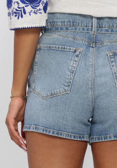 Blauwe DANTE6 Shorts DRIFT BELTED DENIM SHORTS - large