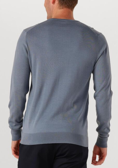 Grijze PROFUOMO Trui PULLOVER CREWNECK MERINO - large