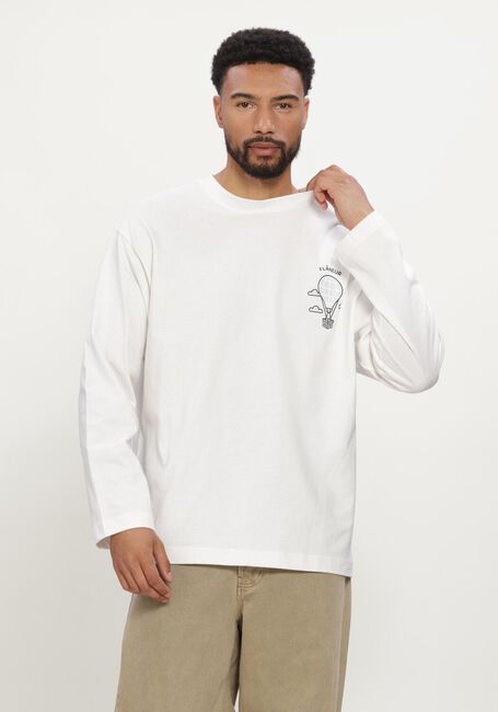 Witte FLANEUR T-shirt BALLOON LONG SLEEVE - large