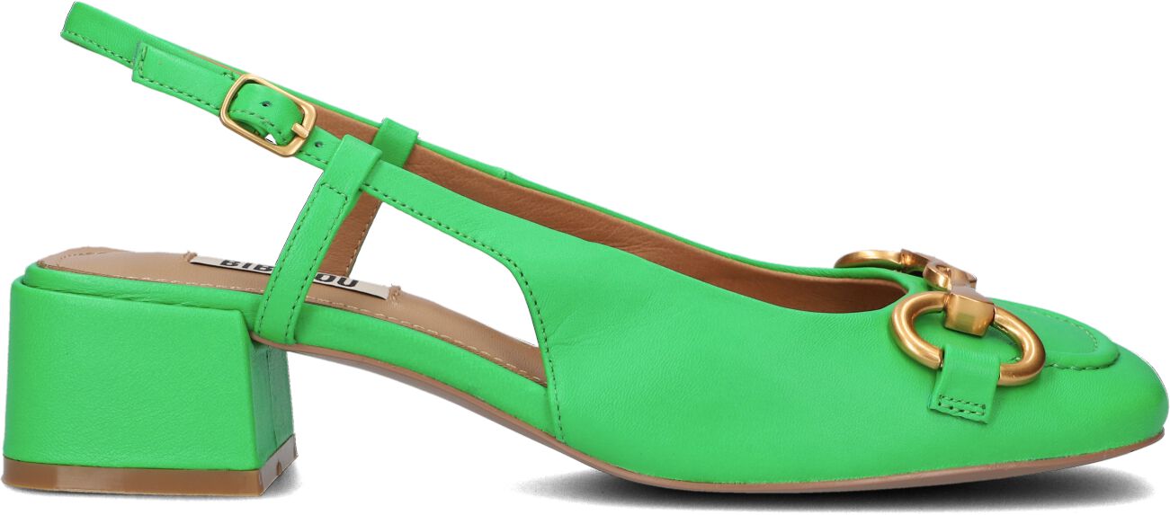 Bibi Lou Slingbacks
Dames 543z10vk, Maat: 37, Materiaal: Leer, Kleur: Groen