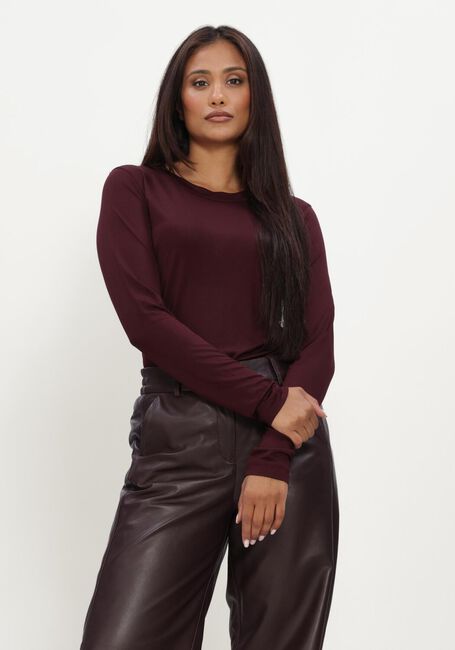Bordeaux FILIPPA K Tops & T-shirts SCOOPED LONGSLEEVE TOP - large