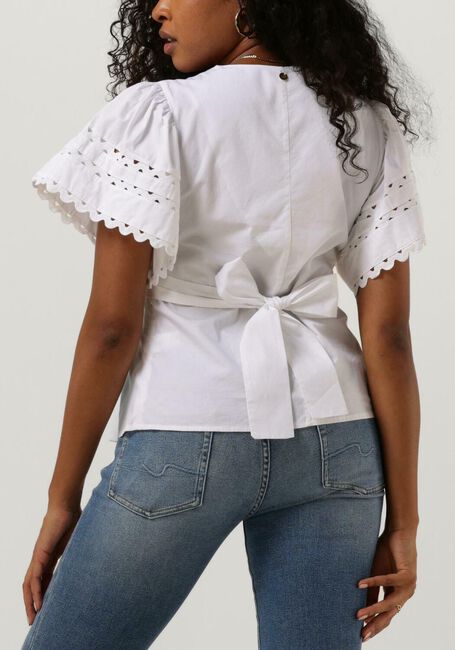 Witte ANTIK BATIK Blouses RODA TEE WIDE - large