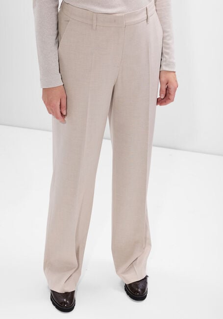 Beige MARC CAIN COLLECTION Wijde broek ZC 81.27 W77 - large