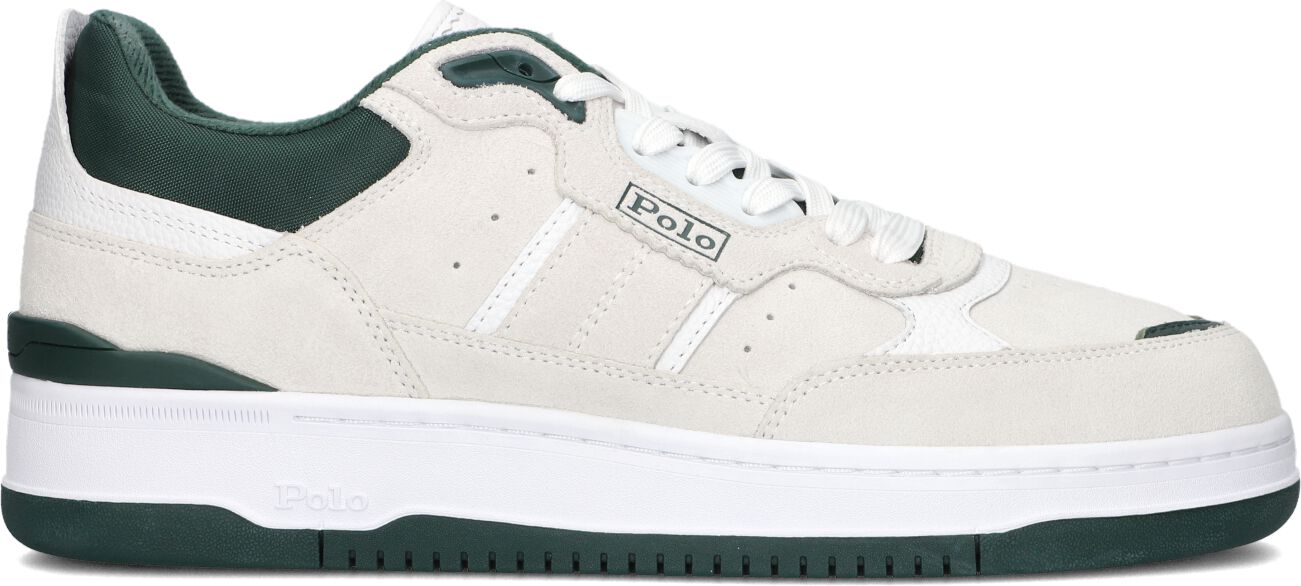 Ralph Lauren Lage Sneakers Heren Masters Sprt, Maat: 45, Materiaal: Suède, Kleur: Wit