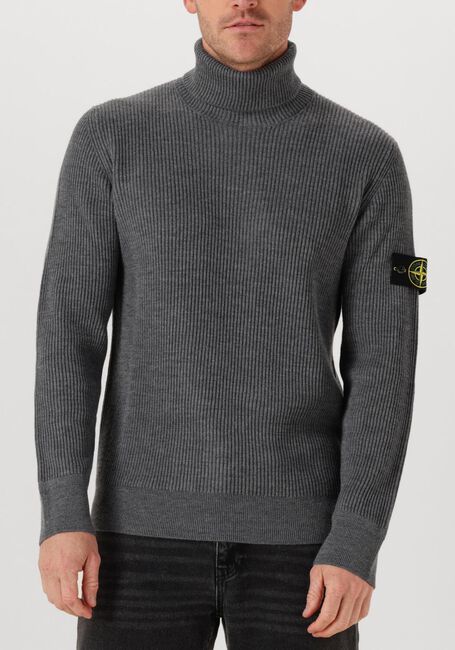 Donkergrijze STONE ISLAND Trui T NECK - large