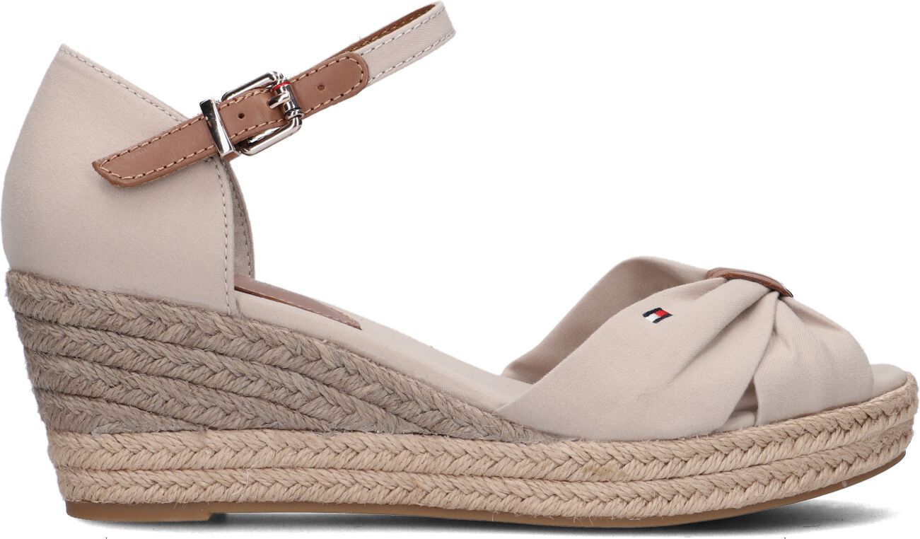 Tommy Hilfiger Espadrilles
Dames Basic Open Toe Mid Wedge, Maat: 37, Materiaal: Textiel, Kleur: Beige