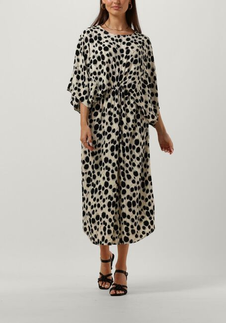 Gebroken wit CO'COUTURE Midi jurk DORIT PLEAT DRESS - large
