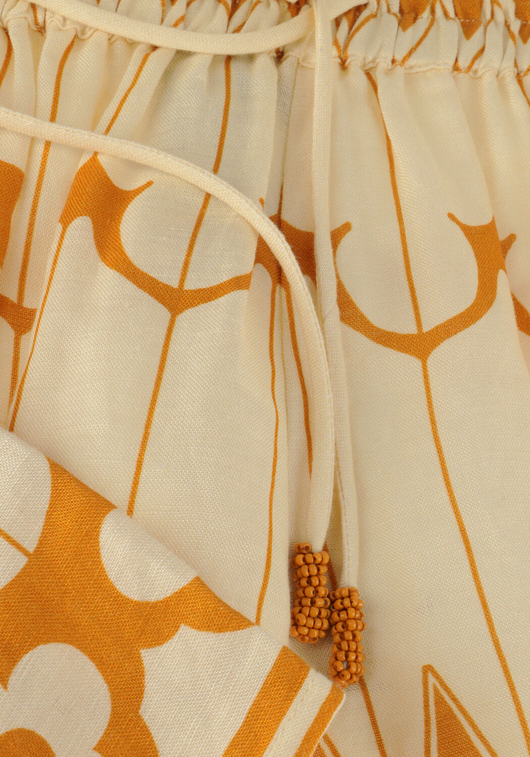 Gouden SCARLETT POPPIES Korte broek PAM - large