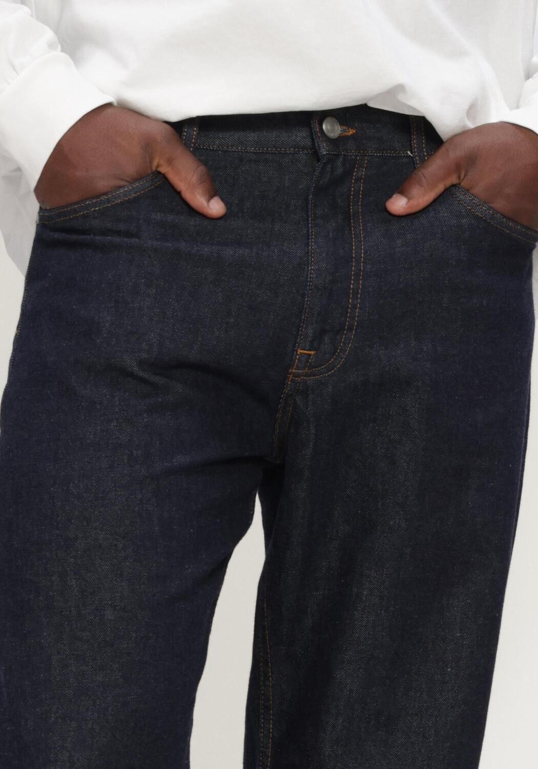 Donkerblauwe NN.07 Straight leg jeans OTIS 1843 - large