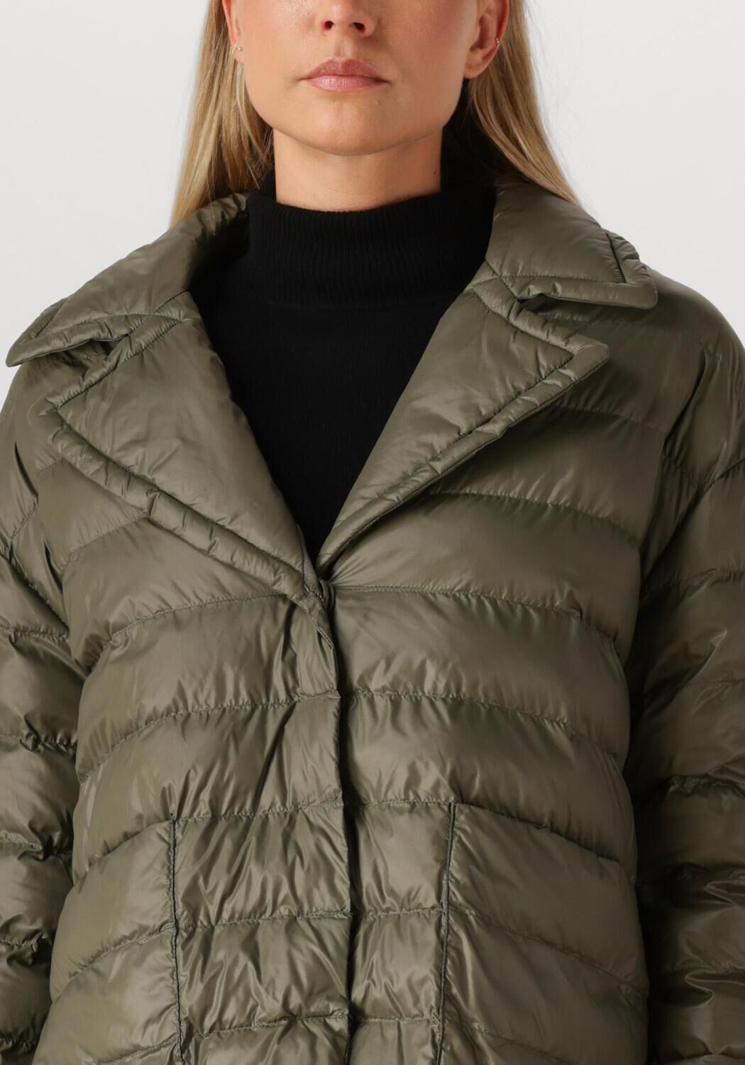 Khaki LUISA CERANO Gewatteerde jas 428511/4133 - large