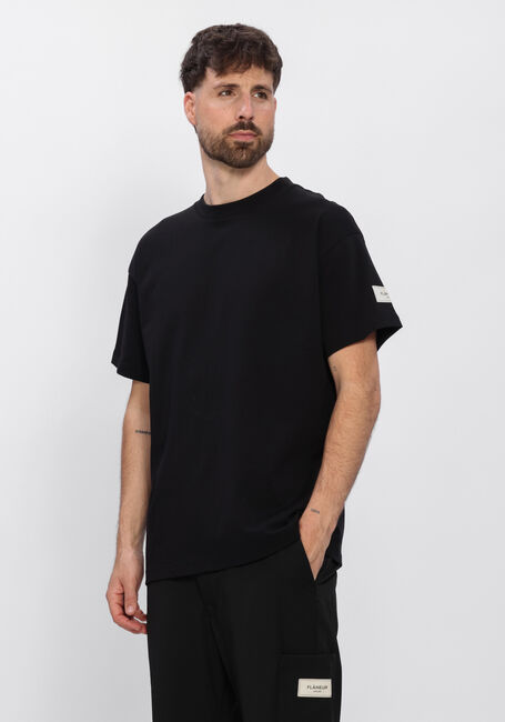 Zwarte FLANEUR T-shirt ATELIER T-SHIRT - large