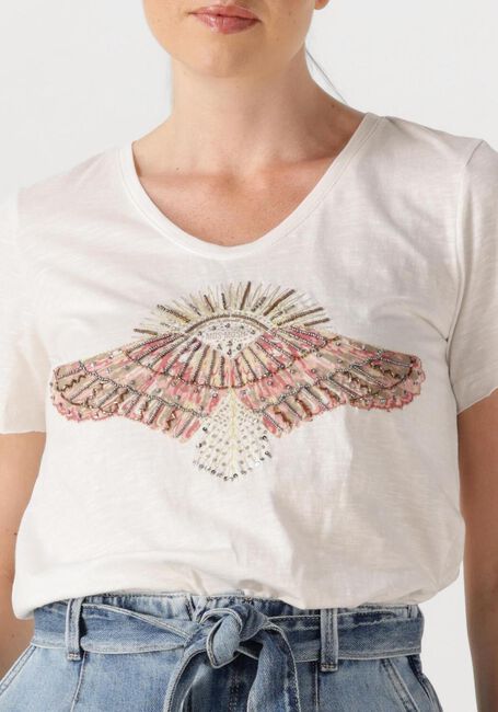 Witte MOS MOSH T-shirt NADINE - large
