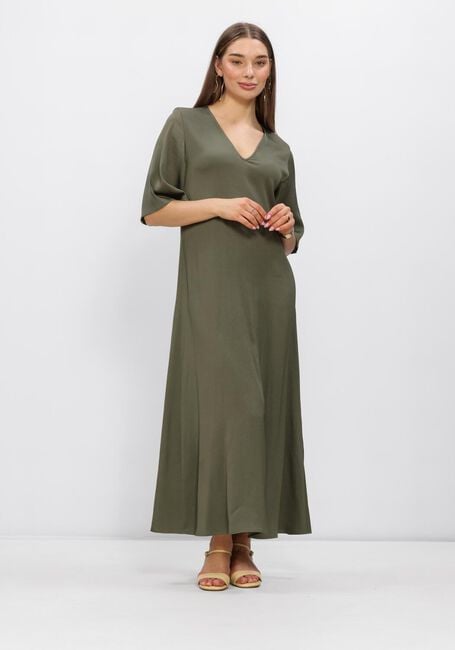 Khaki DRYKORN Maxi jurk TIVONA - large