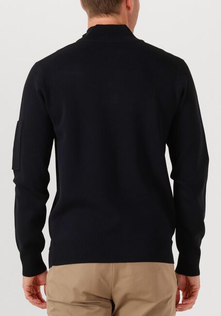 Zwarte GENTI Trui TURTLE 3 BUTTON LS - large