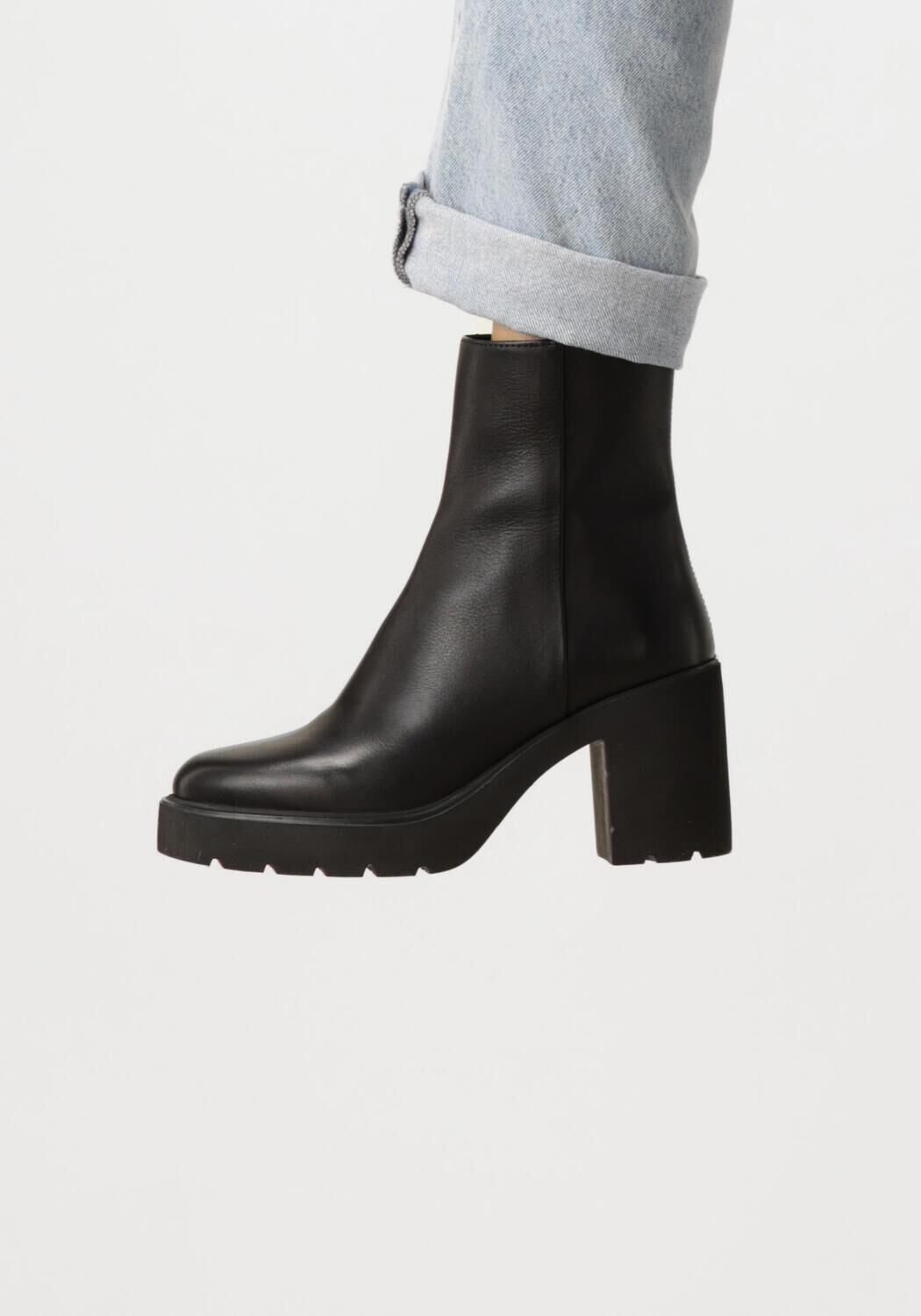 Zwarte UNISA Enkelboots KHAN - large