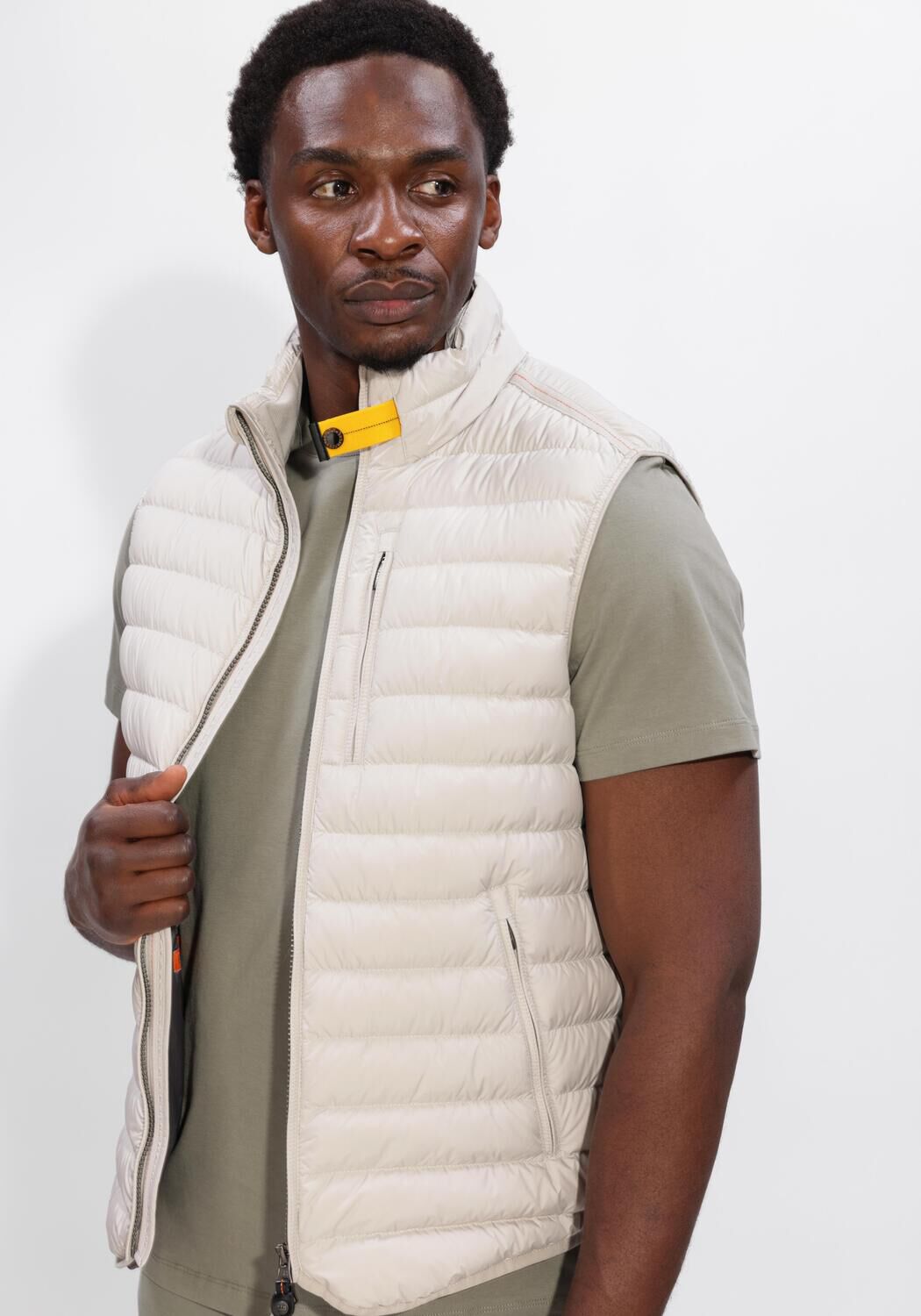 Ecru PARAJUMPERS Bodywarmer PERFECT - large