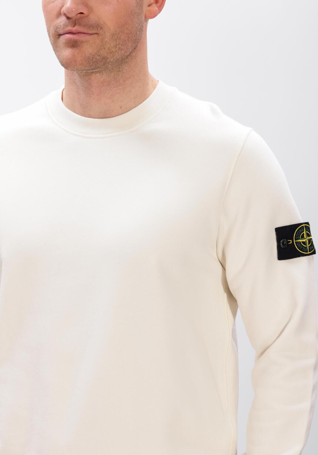 Ecru STONE ISLAND Trui SWEATSHIRT S0051 - large