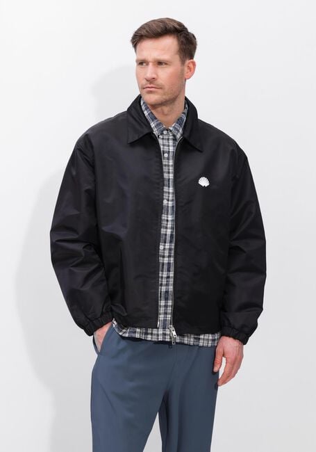 Zwarte NEW AMSTERDAM SURF ASSOCIATION Jack COACH JACKET - large