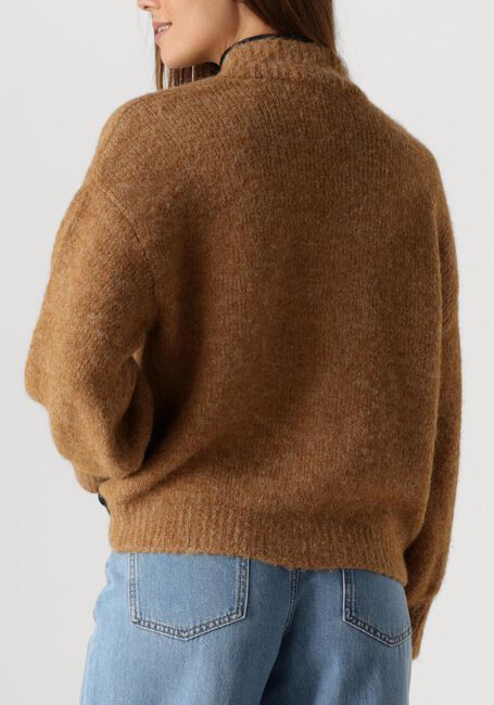 Bruine SUMMUM Vest FANCY BUTONS CARDIGAN COZY - large