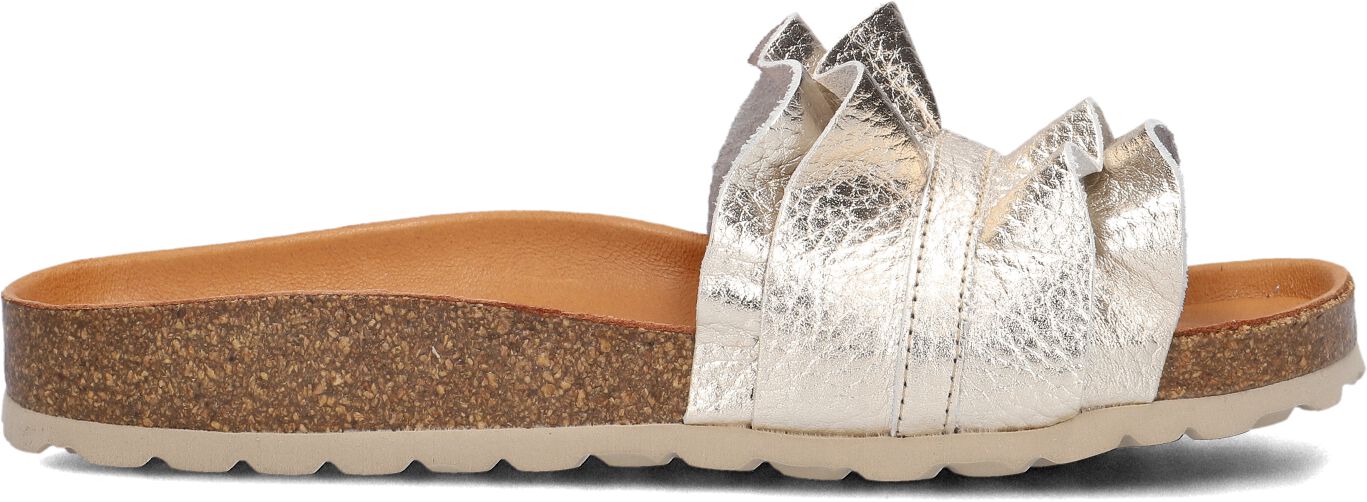 Verbenas Slippers
Dames Rocio, Maat: 39, Materiaal: Suède, Kleur: Goud