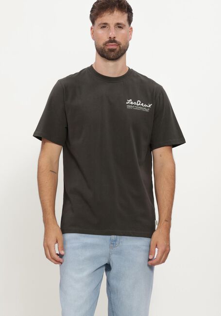Groene LES DEUX T-shirt RURAL T-SHIRT - large