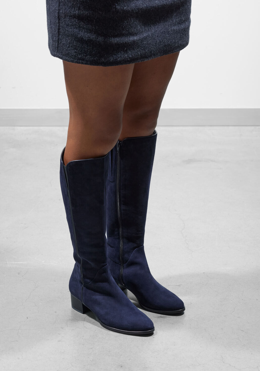 Blauwe NALINI Hoge laarzen 473L - medium