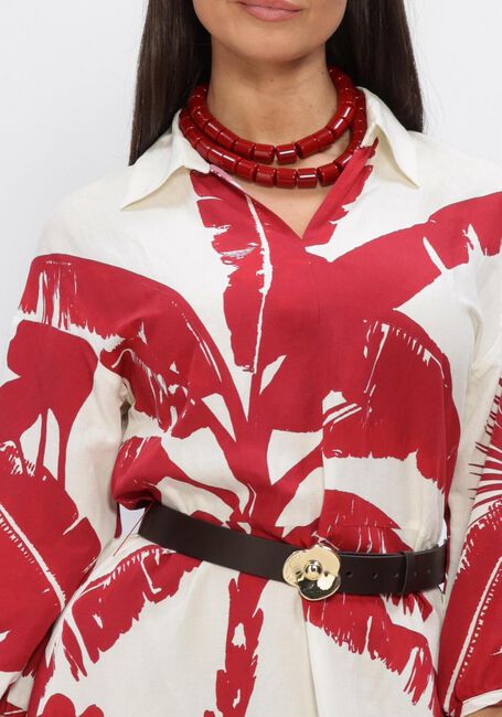 Rode CAROLINE BISS Maxi jurk 1188 - large