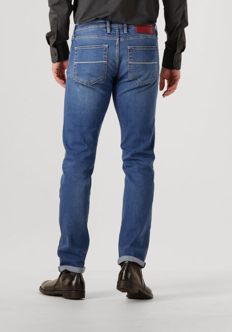 Donkerblauwe TRAMAROSSA Slim fit jeans MICHELANGELO - large