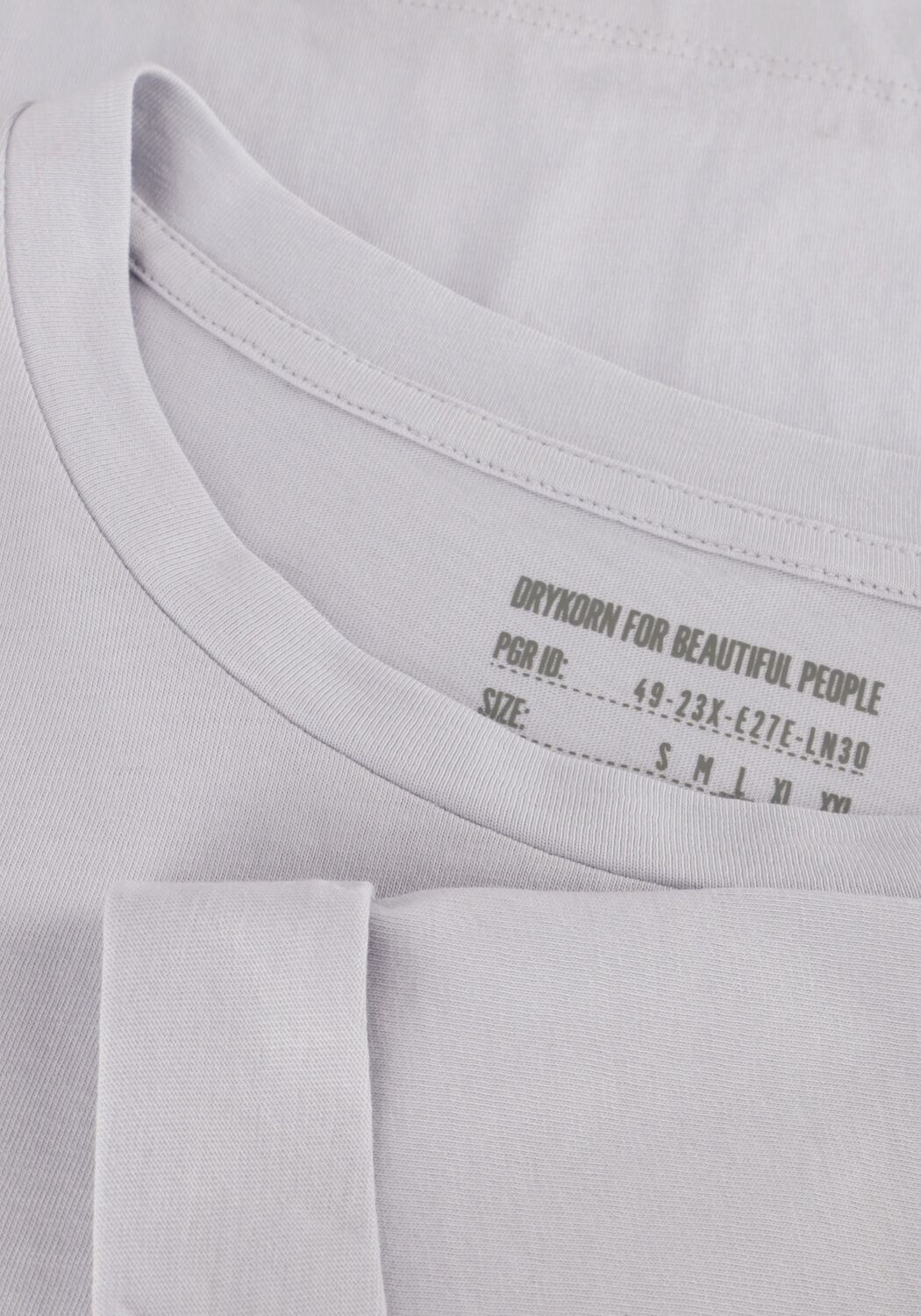 Lichtblauwe DRYKORN T-shirt THILO 520003 - large