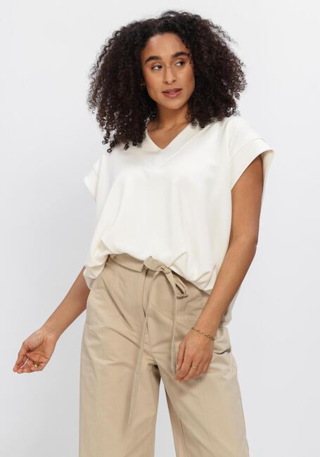 Gebroken wit AIMEE THE LABEL Sweater KATJA SWEATER - large