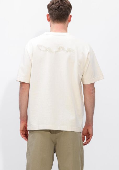 Witte OLAF HUSSEIN T-shirt RIPSTOP APPLIQUE RELAXED TEE - large