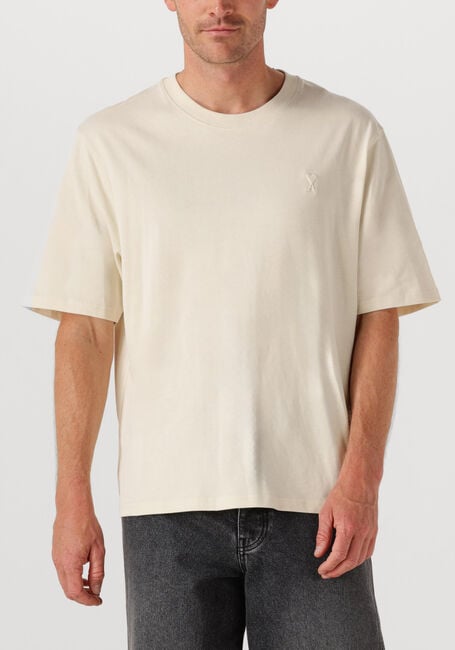 Ecru AMI PARIS T-shirt TSHIRT ADC - large