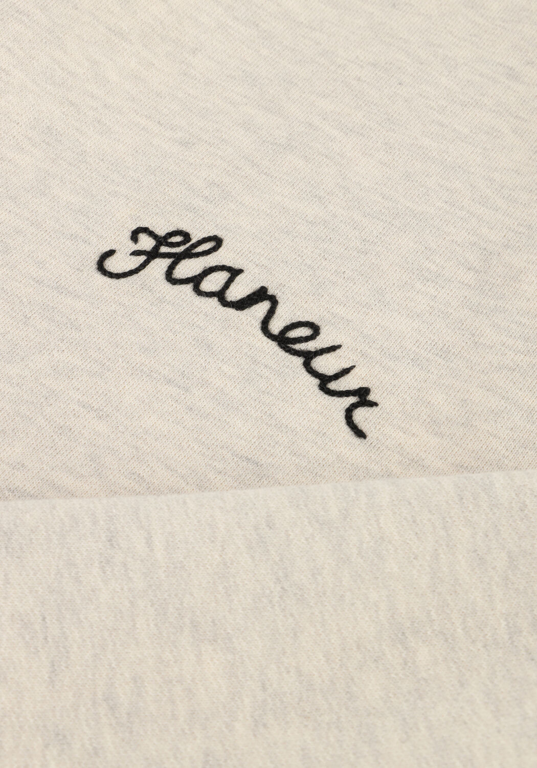 Grijze FLANEUR Sweater SIGNATURE SWEATER - large