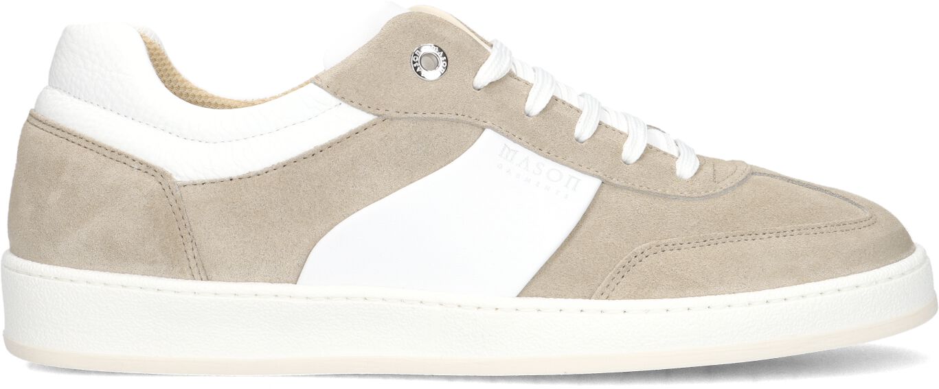 Mason Garments Lage Sneakers Dames Napoli Tradizionale, Maat: 40, Materiaal: Suède, Kleur: Beige
