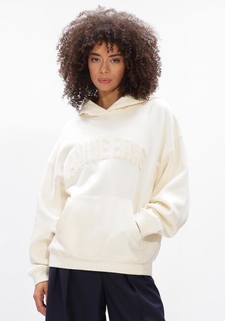 Gele ANINE BING Truien/vesten HARVEY SWRATSHIRTXWASHED CREAM - large