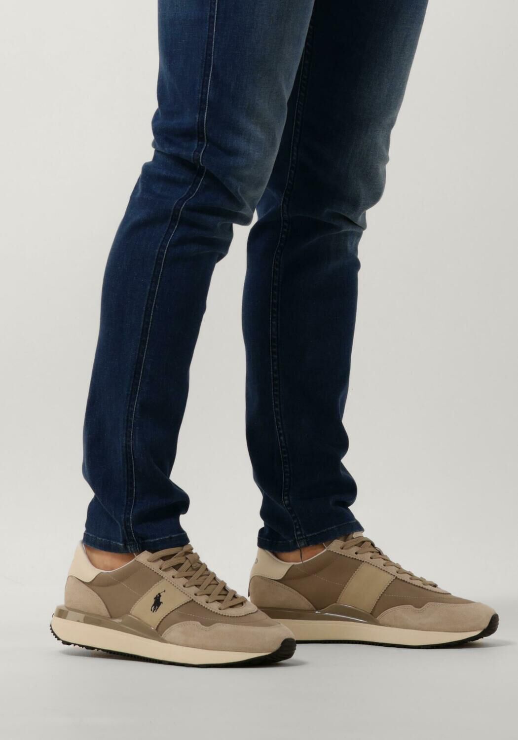 Beige POLO RALPH LAUREN Lage sneakers TRAIN 89 - large