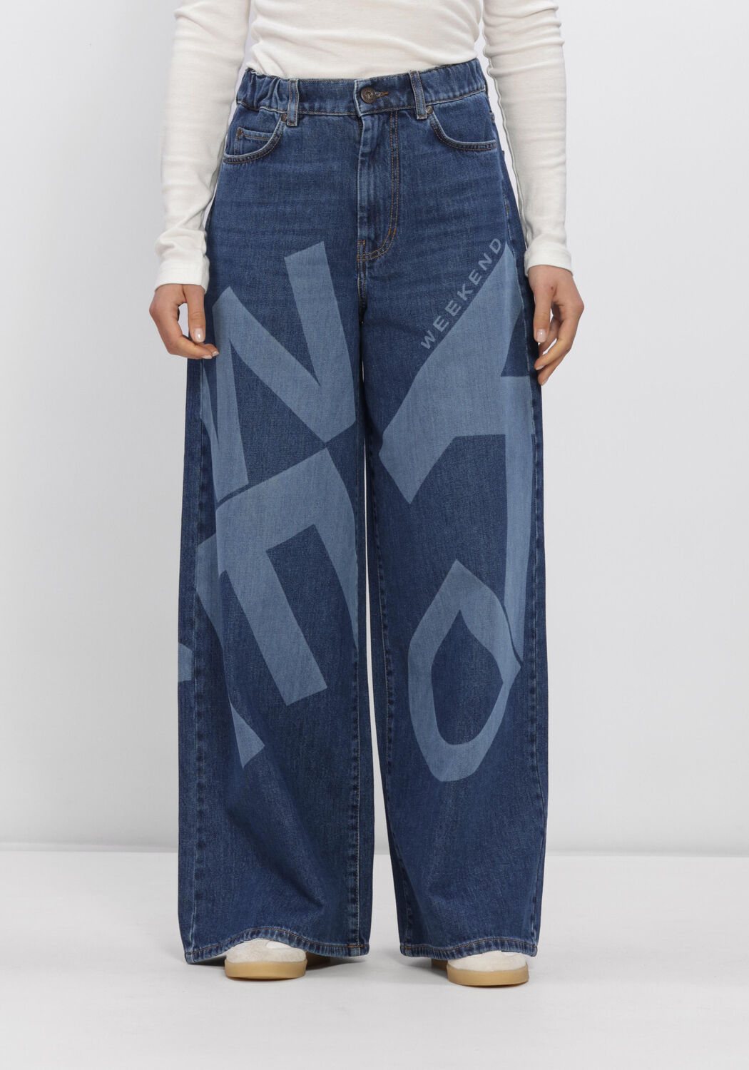 Blauwe MAX MARA Jeans VORTICE - large