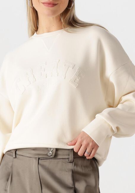 Ecru MOS MOSH Trui MMCELLI O-LS SWEATSHIRT - large