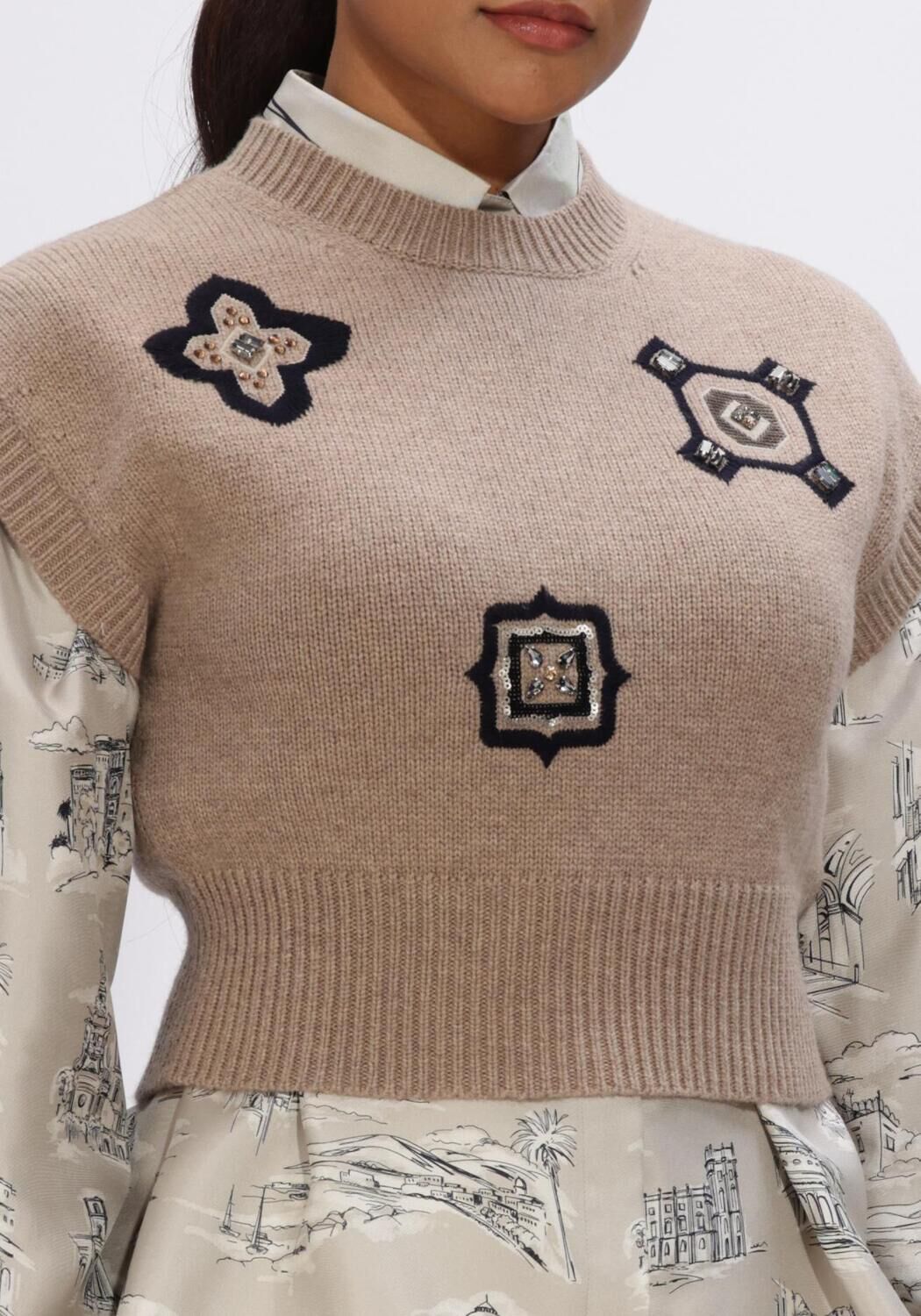 Beige MAX MARA Spencer ANFORA - large