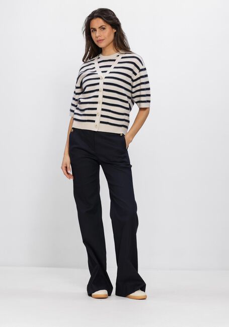 Donkerblauwe LUISA CERANO Wijde broek 638876/3806-00 - large