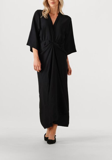 Zwarte CO'COUTURE Maxi jurk HERACC KNOT DRESS - large
