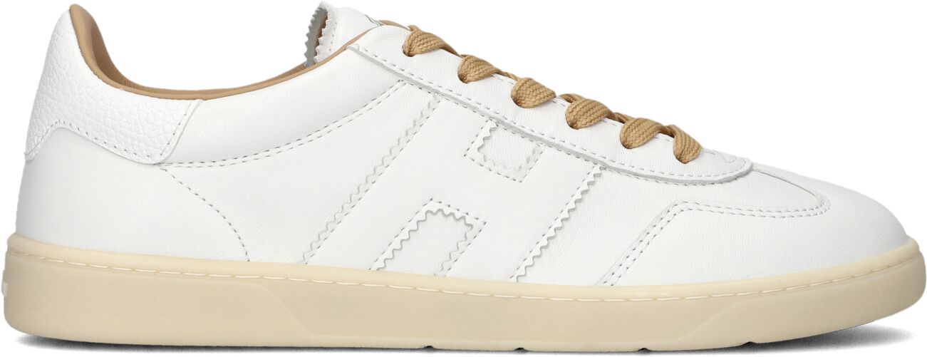 Hogan Lage Sneakers Dames Cool Allacciato, Maat: 37, Materiaal: Leer, Kleur: Wit